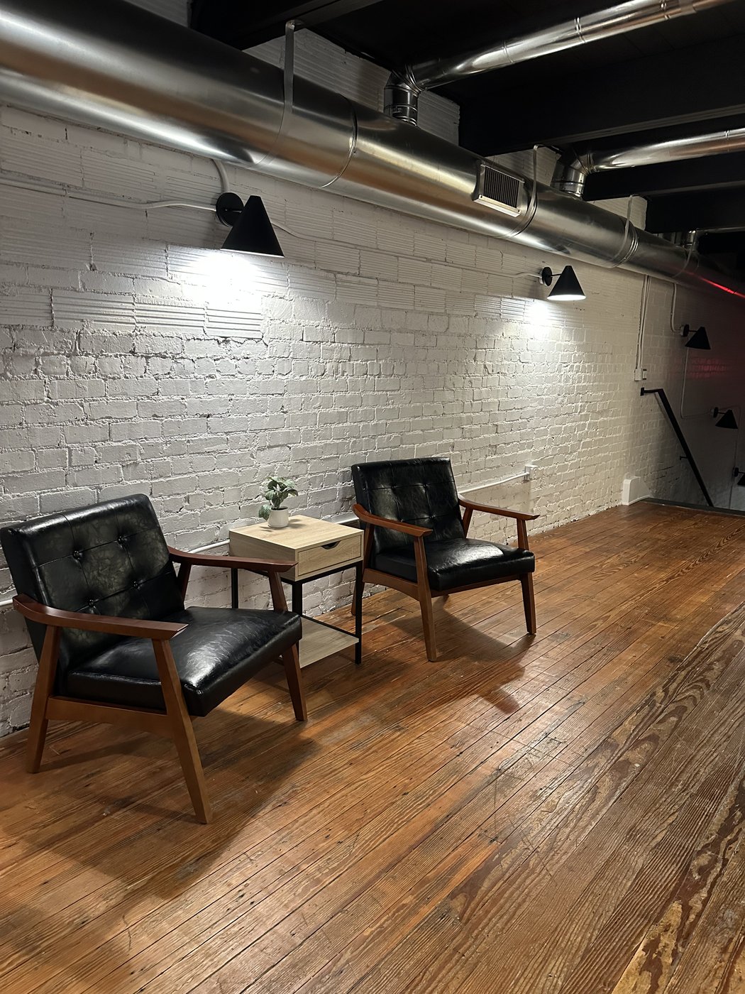 Real estate office interior