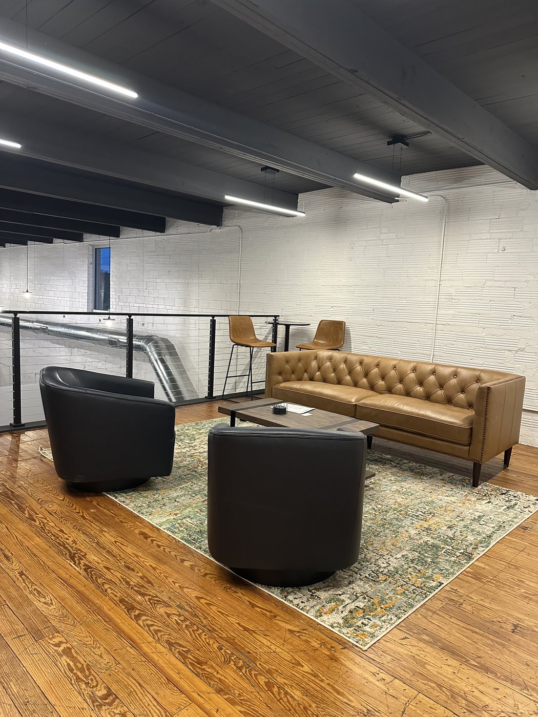 Real estate office interior