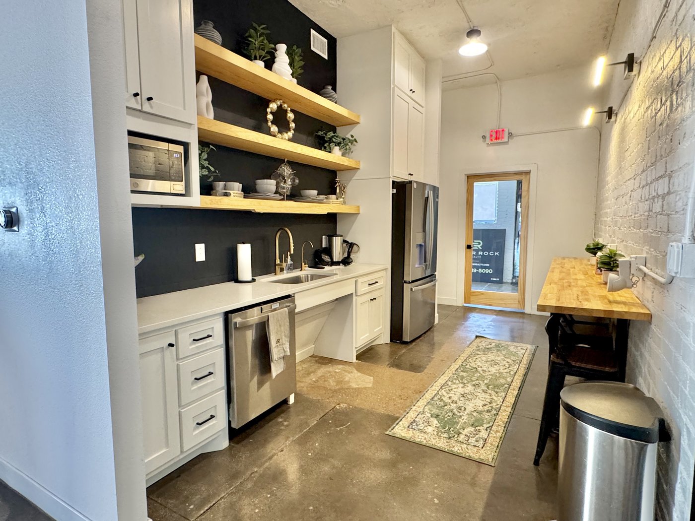Client break room — commercial cleaning in Lubbock, TX