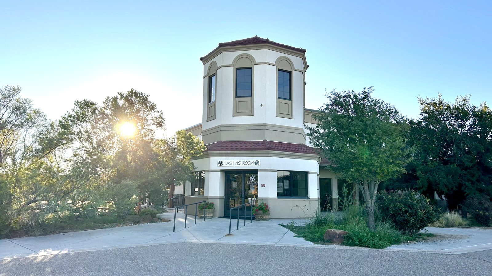 Llano Estacado Winery tasting room exterior — commercial cleaning in Lubbock, TX