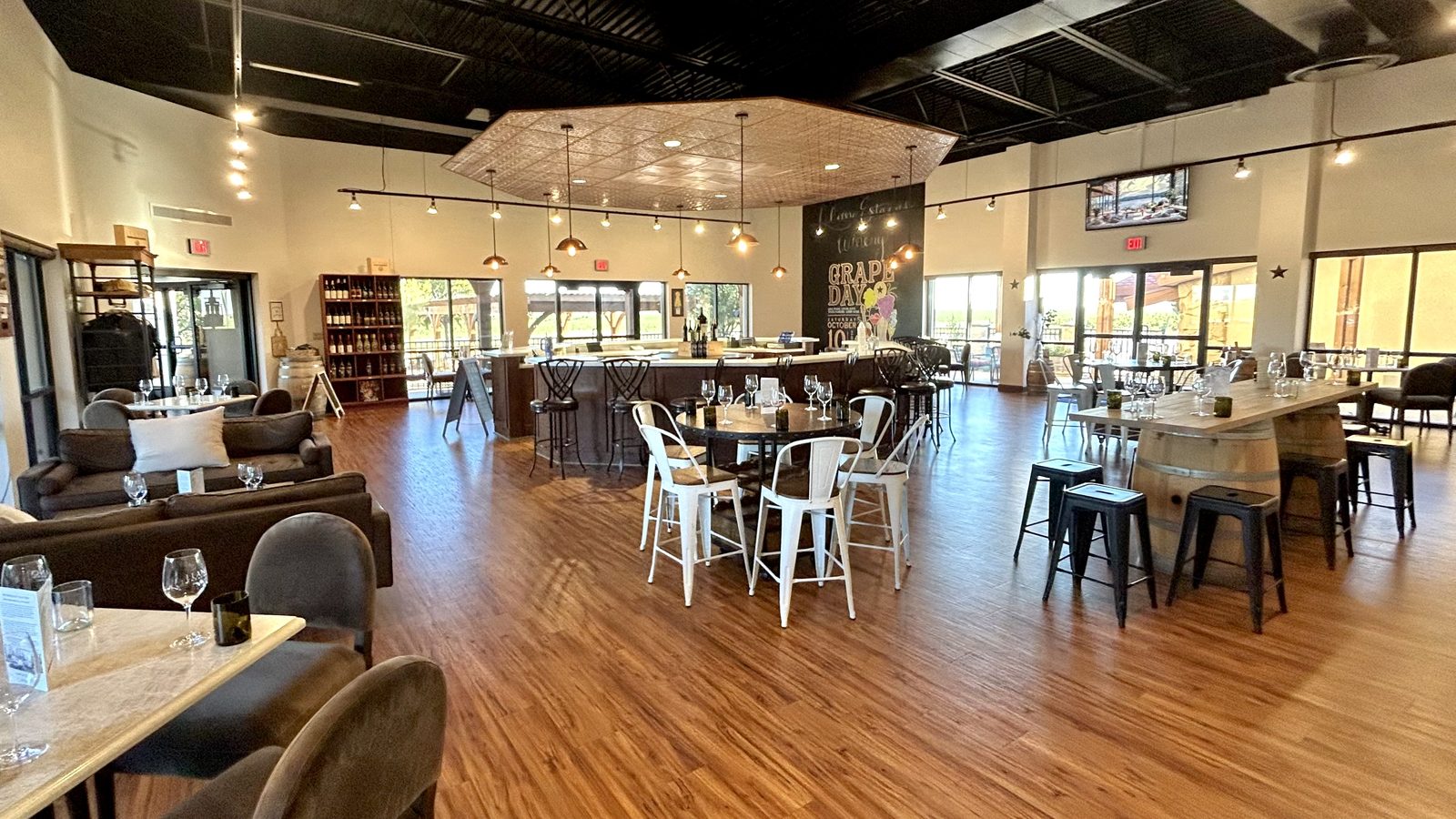 Llano Estacado Winery tasting room interior — commercial cleaning in Lubbock, TX